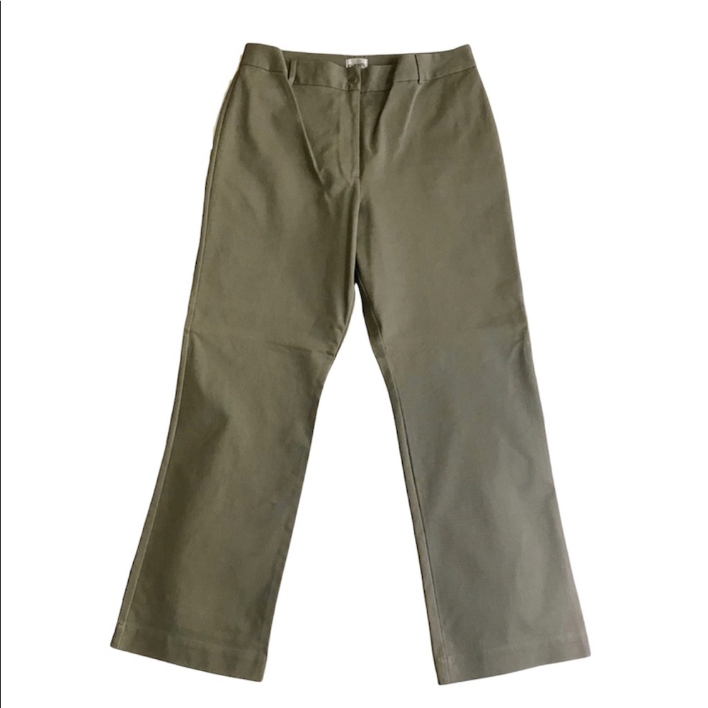 Chico's NWT Two Way Morgan Career Stretch Pants Women's Size 2 / Large - Elmwood